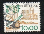 Stamps Portugal -  Hacha y sierra