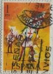 Stamps Spain -  Uniformes militares-Orden de la Sta Hermandad-1973