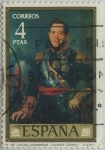 Stamps Spain -  Vicente Lopez Portaña-Marques de Castelldosrius-1973