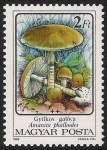 Stamps Hungary -  SETAS-HONGOS: 1.164.011,00-Amanita phalloides