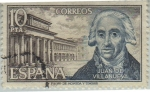 Stamps Spain -  Personajes españoles-Juan de Villanueva-1973
