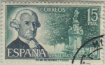 Stamps Spain -  personajes españoles-Ventura Rodriguez-1973
