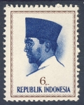 Sellos de Asia - Indonesia -  Achmed Sukarno