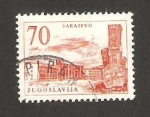 Sellos de Europa - Yugoslavia -  vista de sarajevo