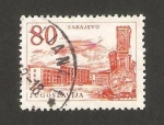 Stamps Yugoslavia -  vista de sarajevo