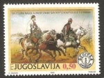 Stamps Yugoslavia -  jinetes