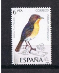 Stamps Spain -  Edifil  2820  Pájaros  