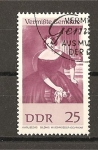 Stamps Germany -  Cuadros perdidos durante las hostilidades (DDR)