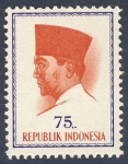 Sellos de Asia - Indonesia -  Achmed Sukarno