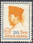 Sellos de Asia - Indonesia -  Achmed Sukarno 65