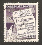 Sellos de America - Chile -  antártica chilena, la araucana