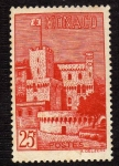 Stamps : Europe : Monaco :  Vue du palais