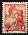 Stamps Switzerland -  Pro Juventud