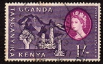 Stamps : Africa : Uganda :  Plantas