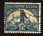Sellos de Africa - Sud�frica -  Puits de Mine
