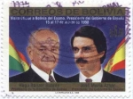 Sellos del Mundo : America : Bolivia : Visita del presidente de España, Don Jose Maria Aznar
