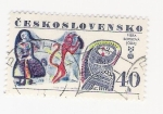 Stamps Czechoslovakia -  Demonio
