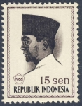 Stamps Indonesia -  Achmed Sukarno 1966