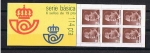 Stamps Spain -  Edifil  2834C ( I ) S.M. Don Juan Carlos I   Carné de 6 sellos