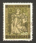 Stamps : Europe : Portugal :  gil vicente