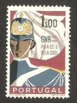 Sellos del Mundo : Europa : Portugal : 50 anivº de la Guardia nacional republicana