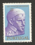 Stamps Portugal -  san Vicente de paulo