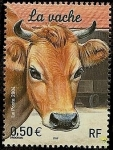Stamps France -  La vaca