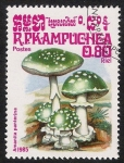 Stamps Cambodia -  SETAS-HONGOS: 1.171.003,00-Amanita pantherina
