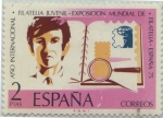 Sellos de Europa - Espaa -  Exposicion mundial de filatelia-España 75-1974