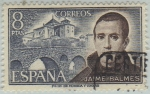 Stamps Spain -  personajes españoles-Jaime Balmes-1974
