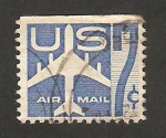 Stamps United States -  Avión