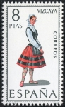 Stamps Spain -  Trajes típicos españoles