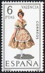 Stamps Spain -  Trajes típicos españoles