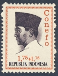 Sellos de Asia - Indonesia -  Achmed Sukarno Conefo