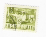 Stamps Romania -  camioneta (repetido)