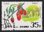 Stamps North Korea -  SETAS-HONGOS: 1.205.045,00-Lycium chinense
