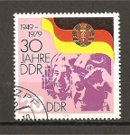 Sellos de Europa - Alemania -  (DDR)