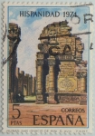 Stamps Spain -  hispanidad-Argentina-Ruinas San Ignacio deMini-1974