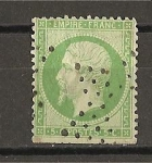 Stamps France -  Napoleon III - Matasellos estrella.