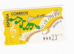 Stamps Spain -  musica
