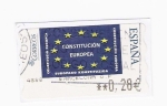 Stamps Spain -  Constitución Europea