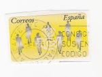 Stamps Spain -  personas