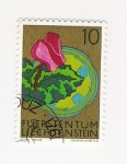 Stamps Europe - Liechtenstein -  flor
