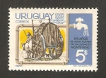 Stamps Uruguay -  100 años de agua potable en montevideo