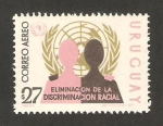 Stamps Uruguay -  eliminación de la discriminación racial
