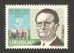 Stamps Uruguay -  jose maría elorza