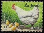 Stamps France -  Gallina