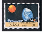 Stamps Spain -  Edifil  2876A  Exposición  Universal de Sevilla  EXPO¨92