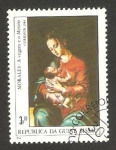 Stamps Guinea Bissau -  morales, la virgen y el niño