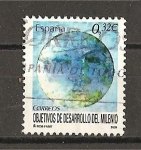Stamps Spain -  Objetivos de desarrollo del milenio.